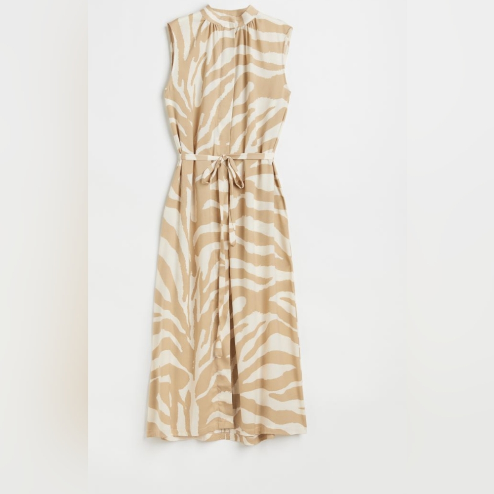 H&M button front dress NWT